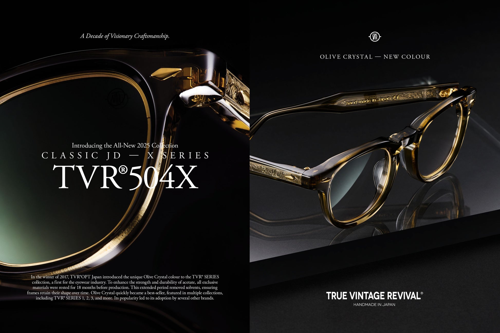 True Vintage Revival | TVR®504X | Olive Crystal