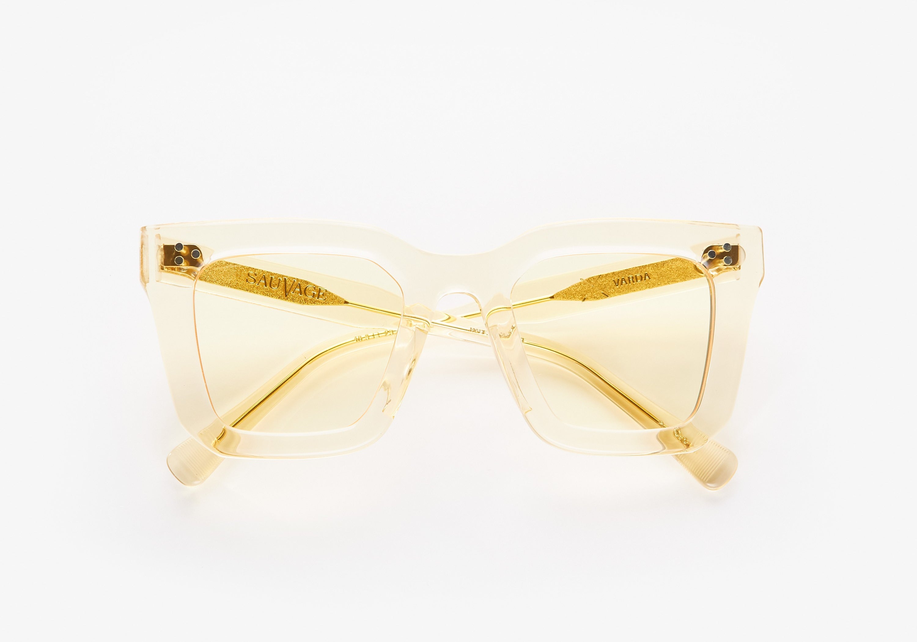 SAUVAGE Varda Champagne / Mustard Yellow