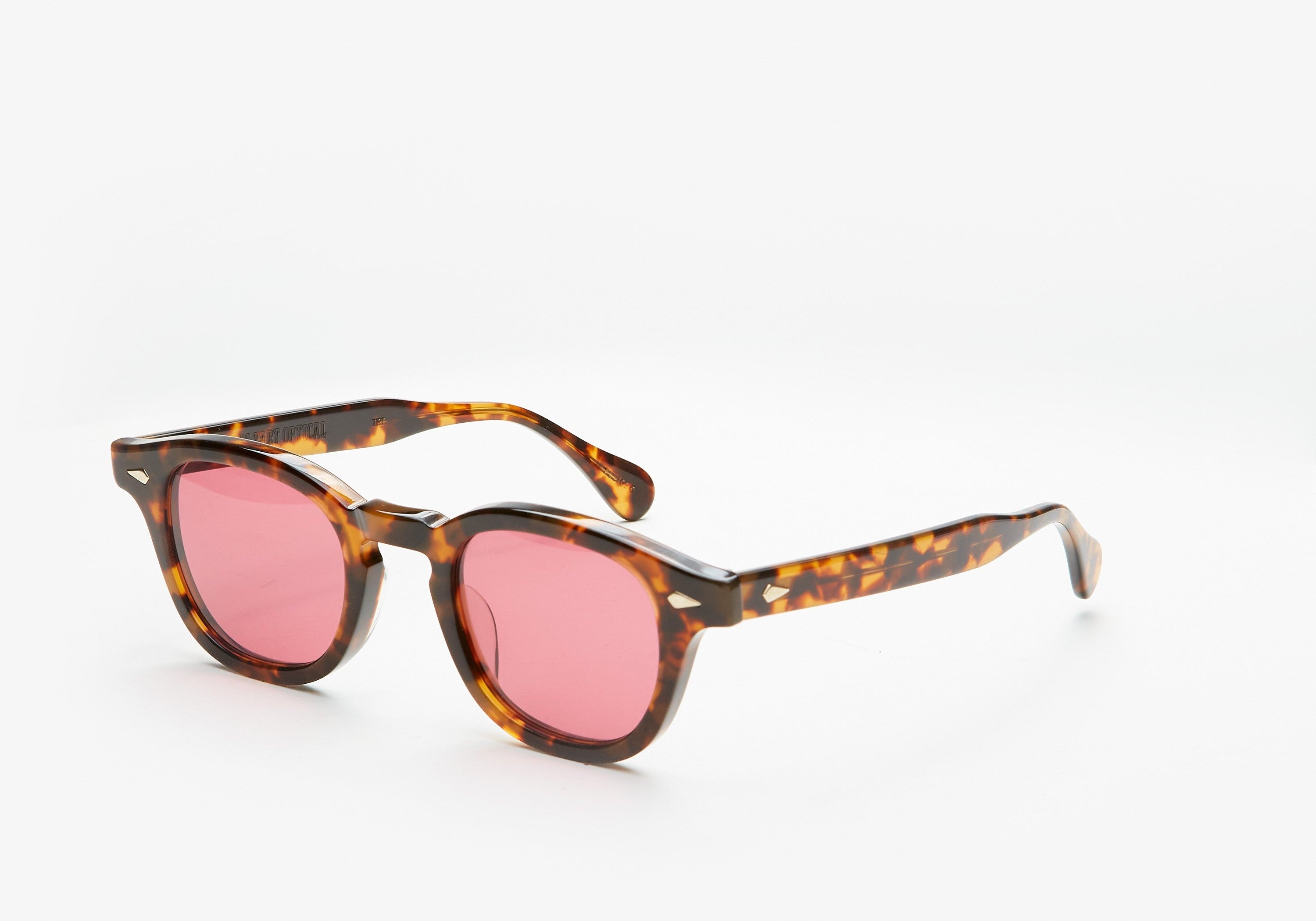 Julius Tart Optical , AR - Demi Amber 46 Wine
