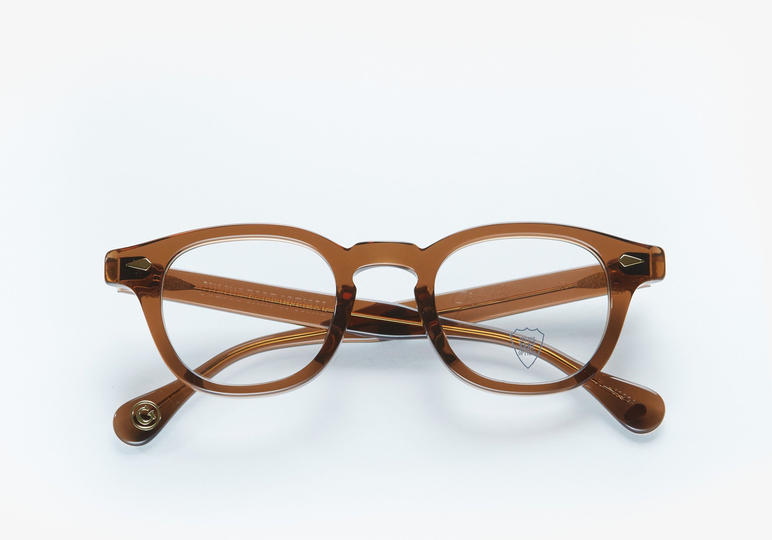 Julius Tart Optical, AR - Red Brown Gold - 46