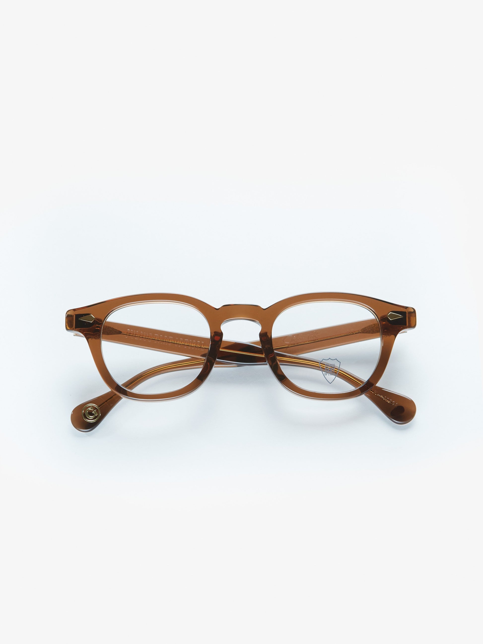 Julius Tart Optical, AR - Red Brown Gold - 46