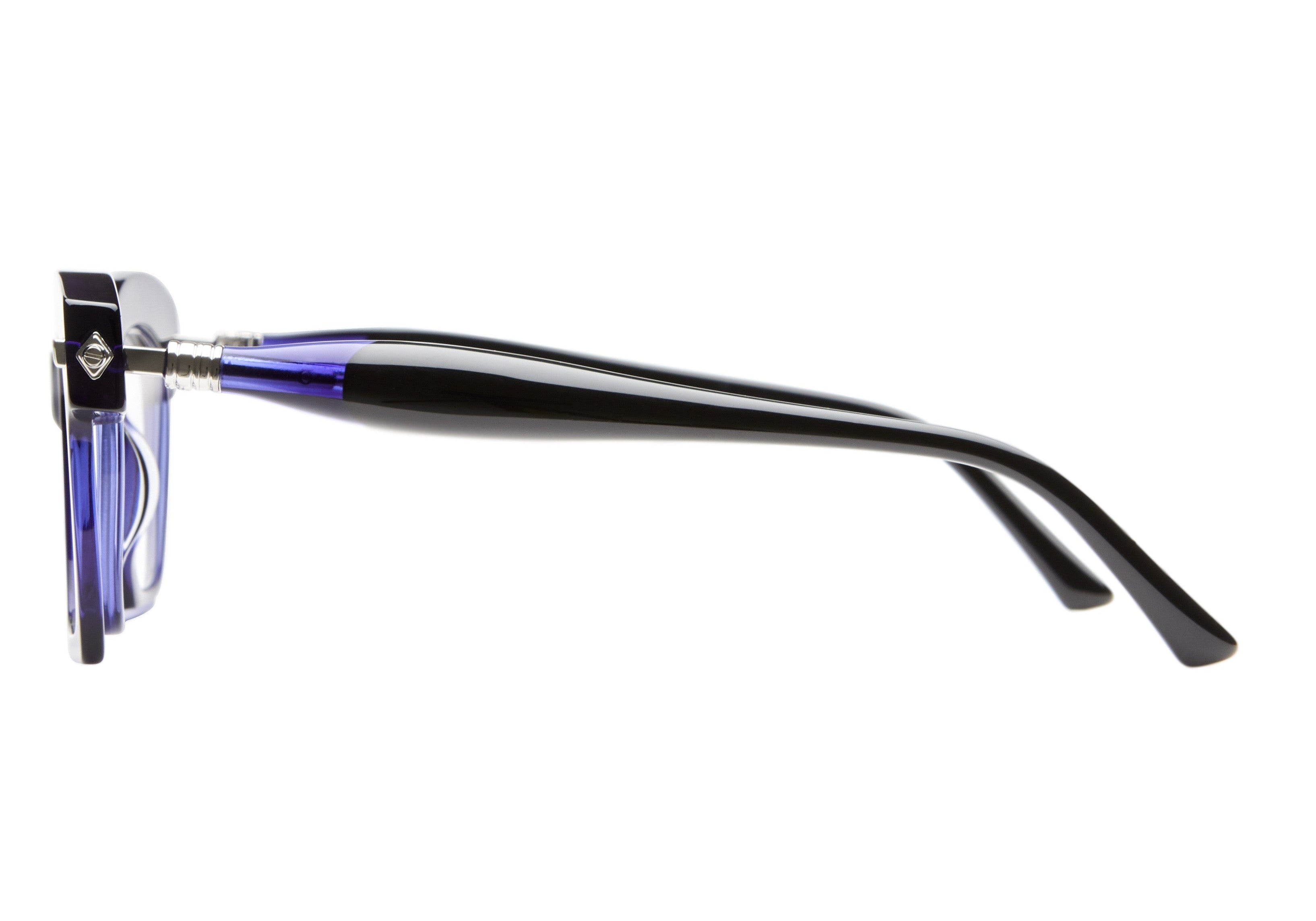 Kuboraum MASKE J9 - Dark Blue+ Black Shine