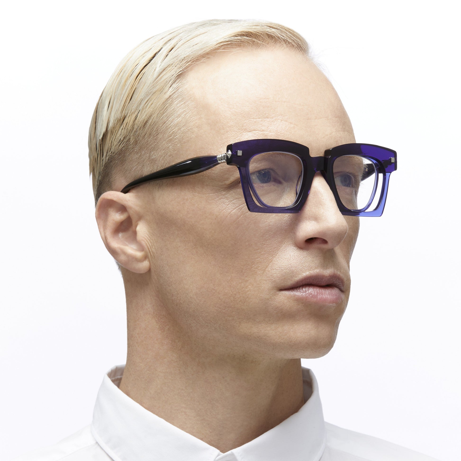 Kuboraum MASKE J9 - Dark Blue+ Black Shine