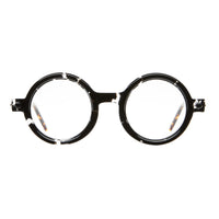 Kuboraum MASKE P1 - Transparent Havana+Black Shine