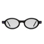 Kuboraum P6 Black Matte BMV – eyeglasses, front view