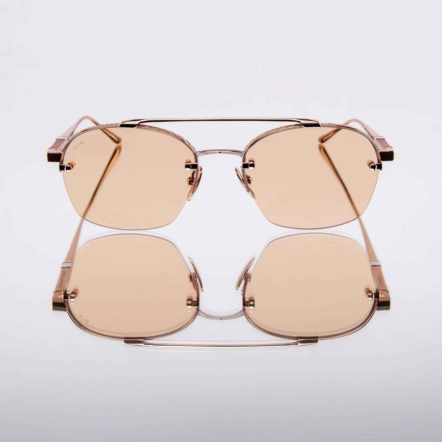Leisure Society | Avalon II | 18K Rose Gold (Peach Tint Photochromic Lens)