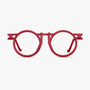 Optical frame VAVA × Kengo Kuma CL0012 Red, front view