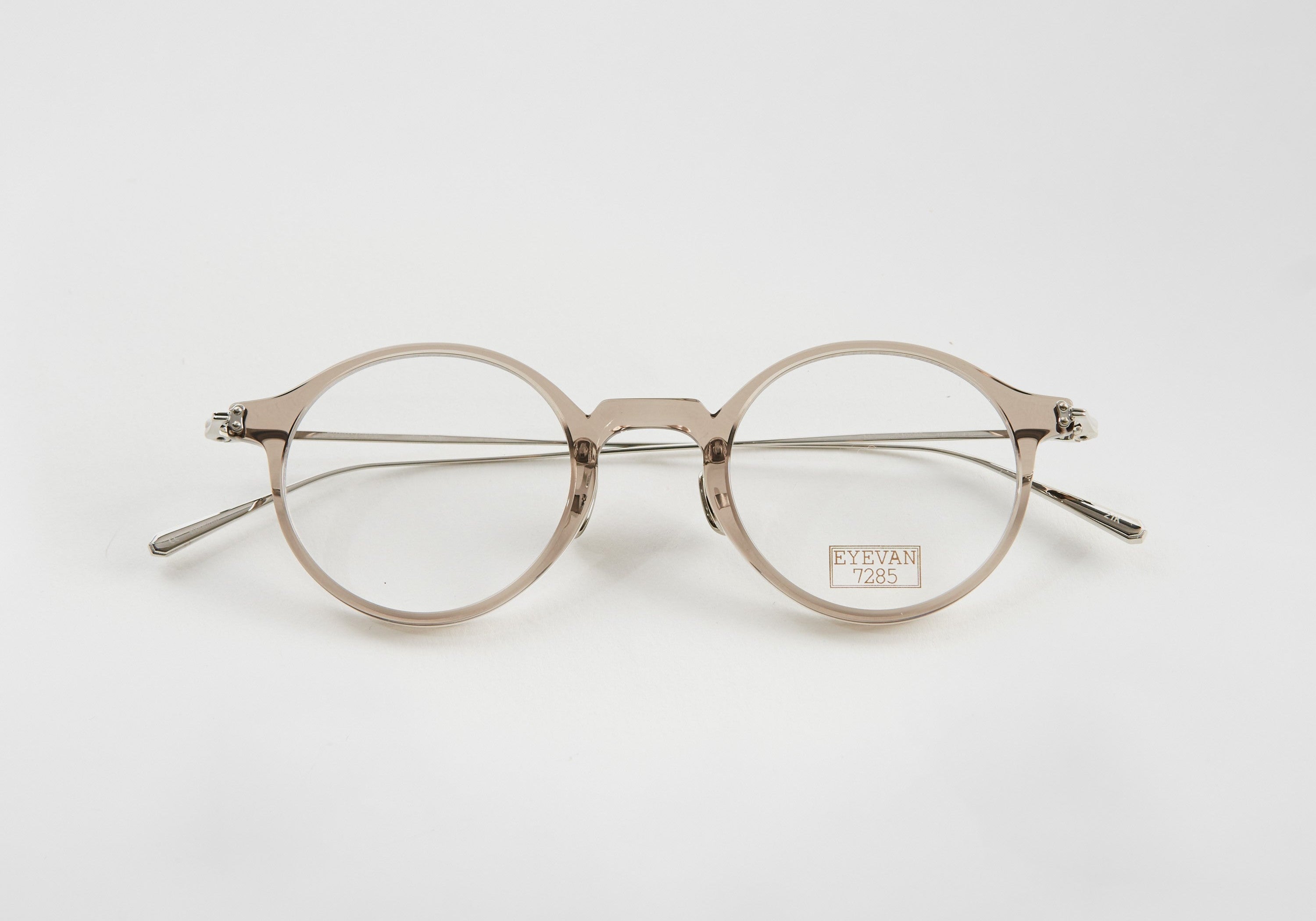 Eyevan 7285 , 419 - 346800/Crystal Grey