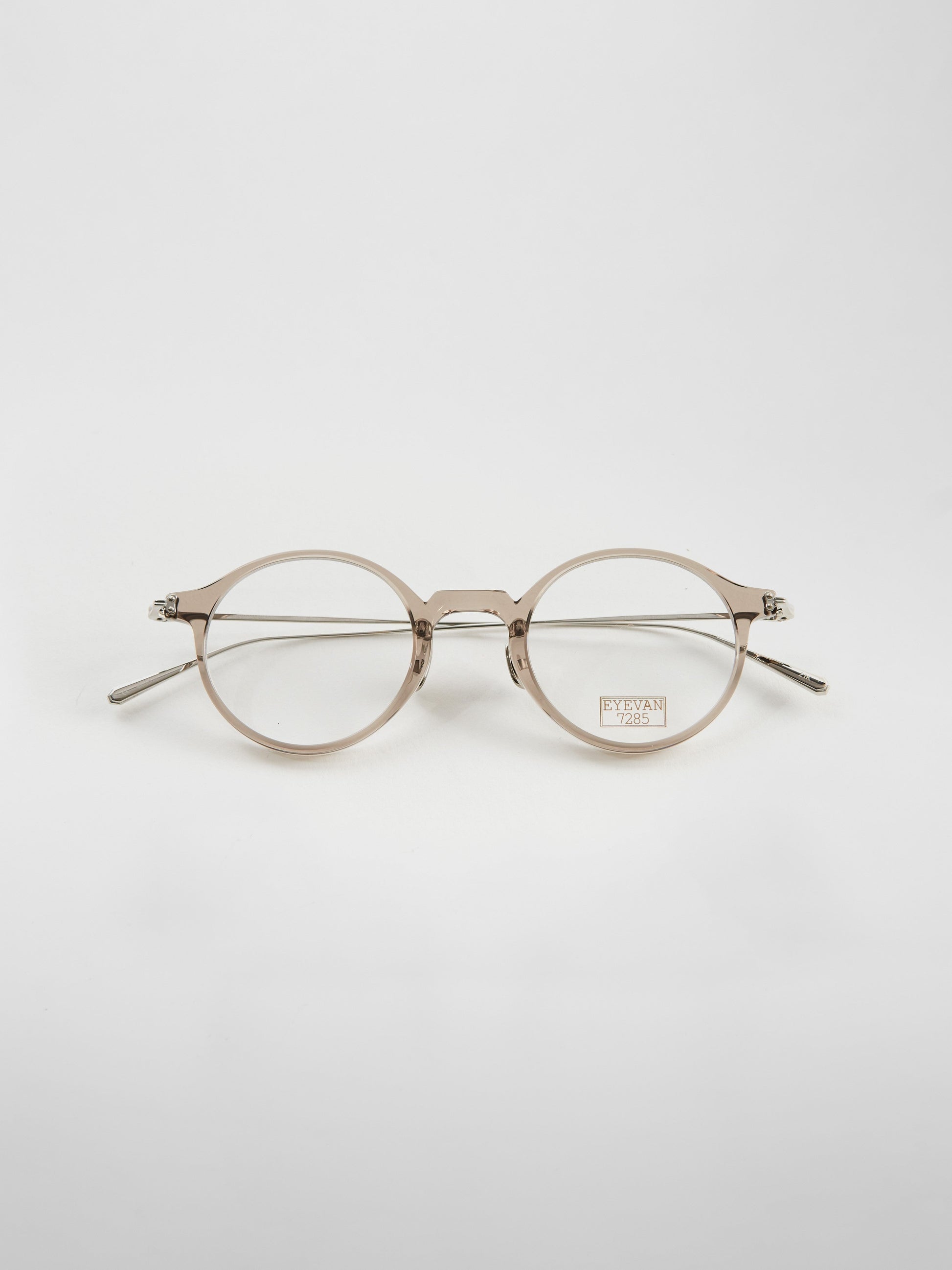 Eyevan 7285 , 419 - 346800/Crystal Grey