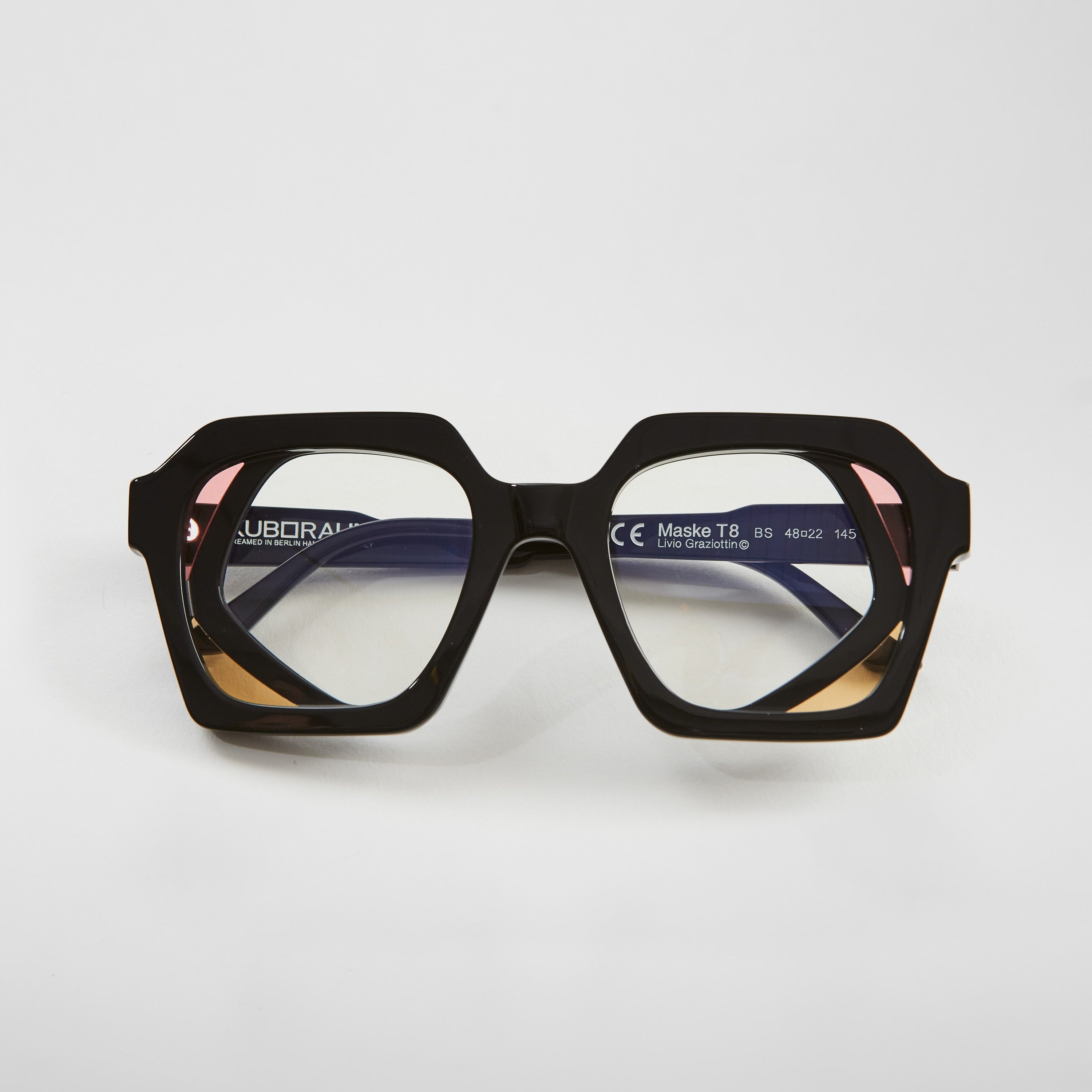 Kuboraum MASKE T8 Black Shine