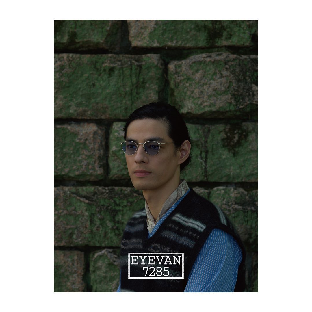 Eyevan 7285 188 worn – official photo Eyevan 7285