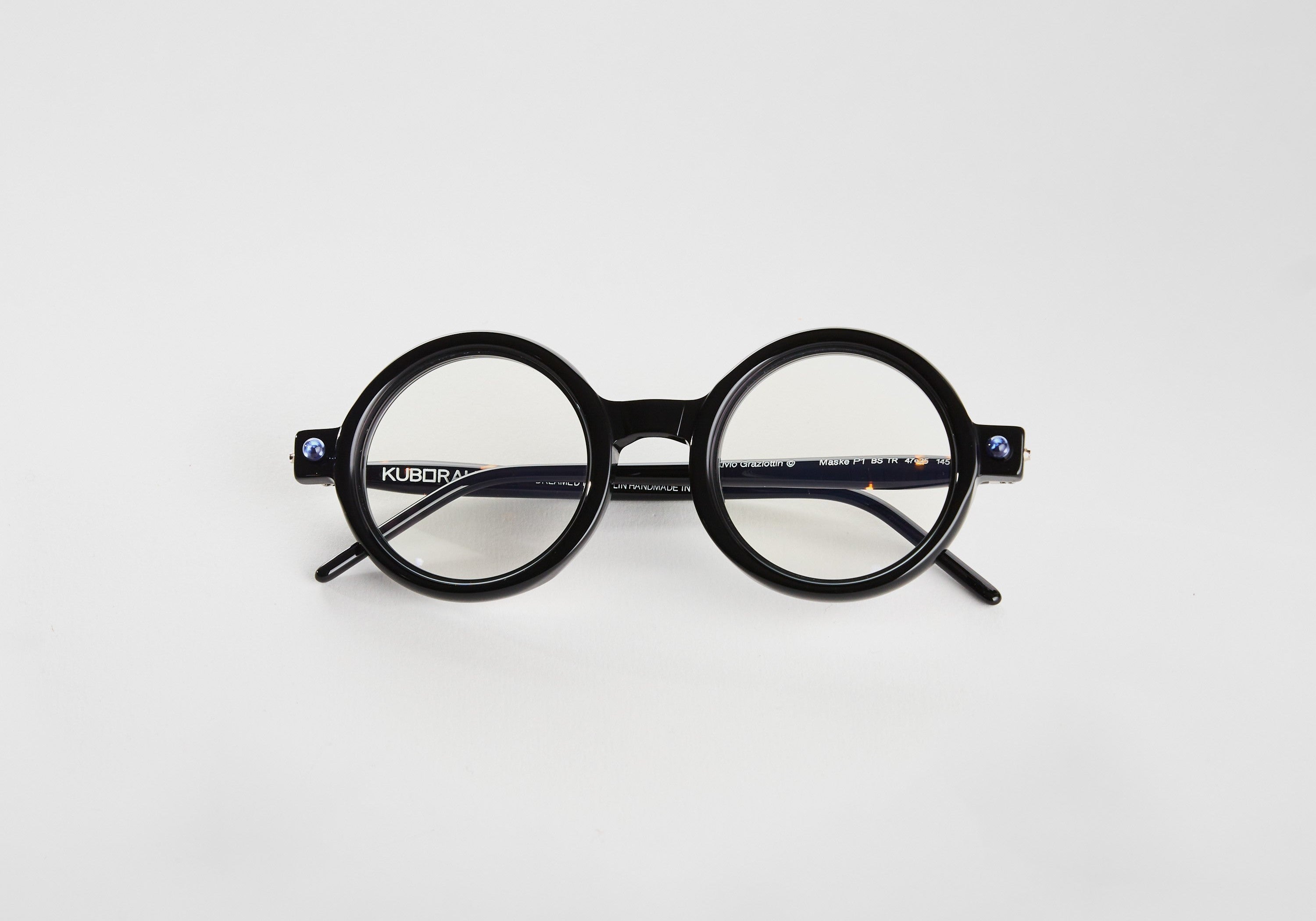 Kuboraum MASKE P1 - Black Shine Tortoise