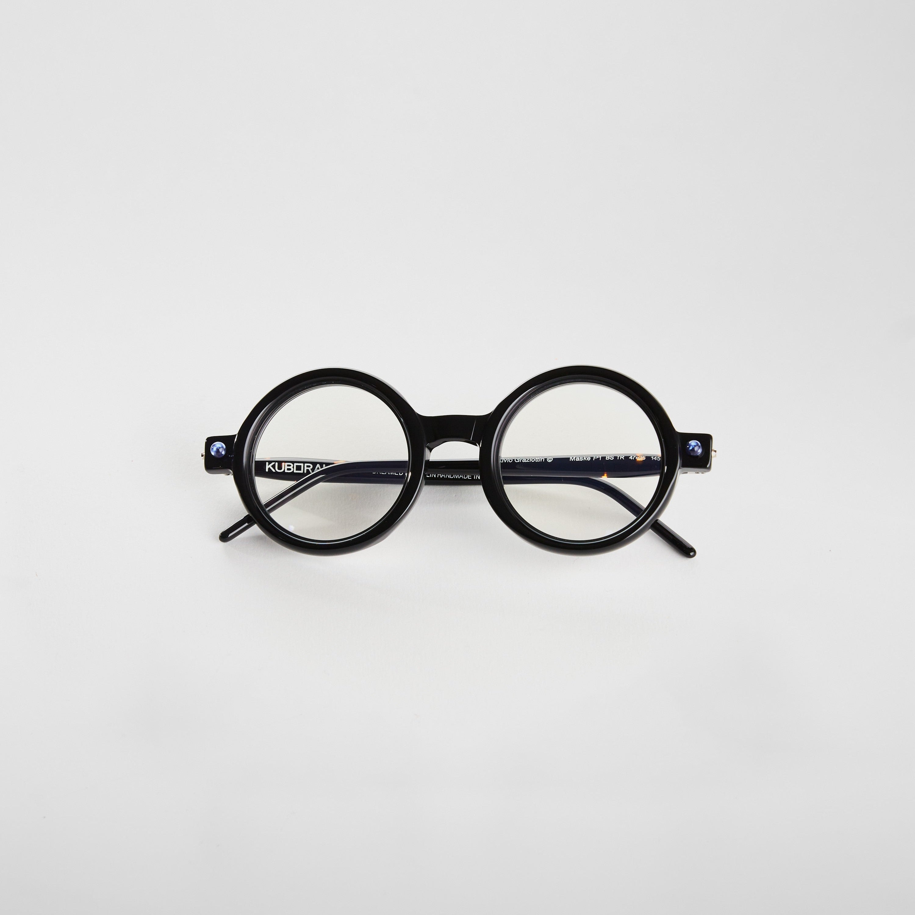 Kuboraum MASKE P1 - Black Shine Tortoise