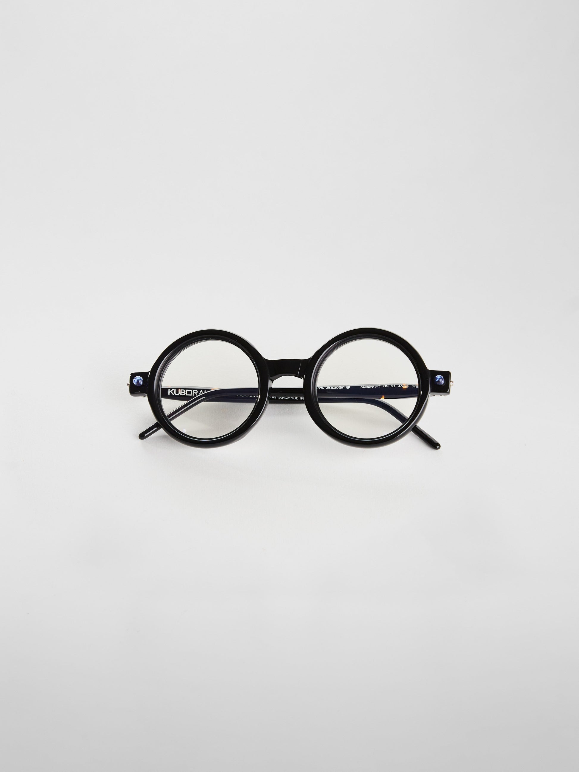 Kuboraum MASKE P1 - Black Shine Tortoise