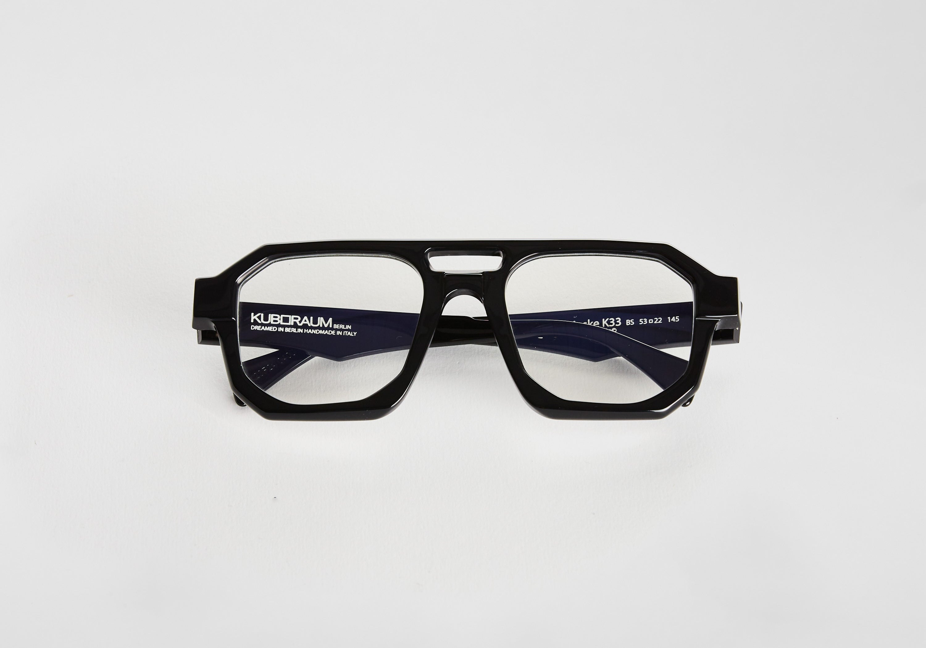 Kuboraum MASKE K33 - Black Shine