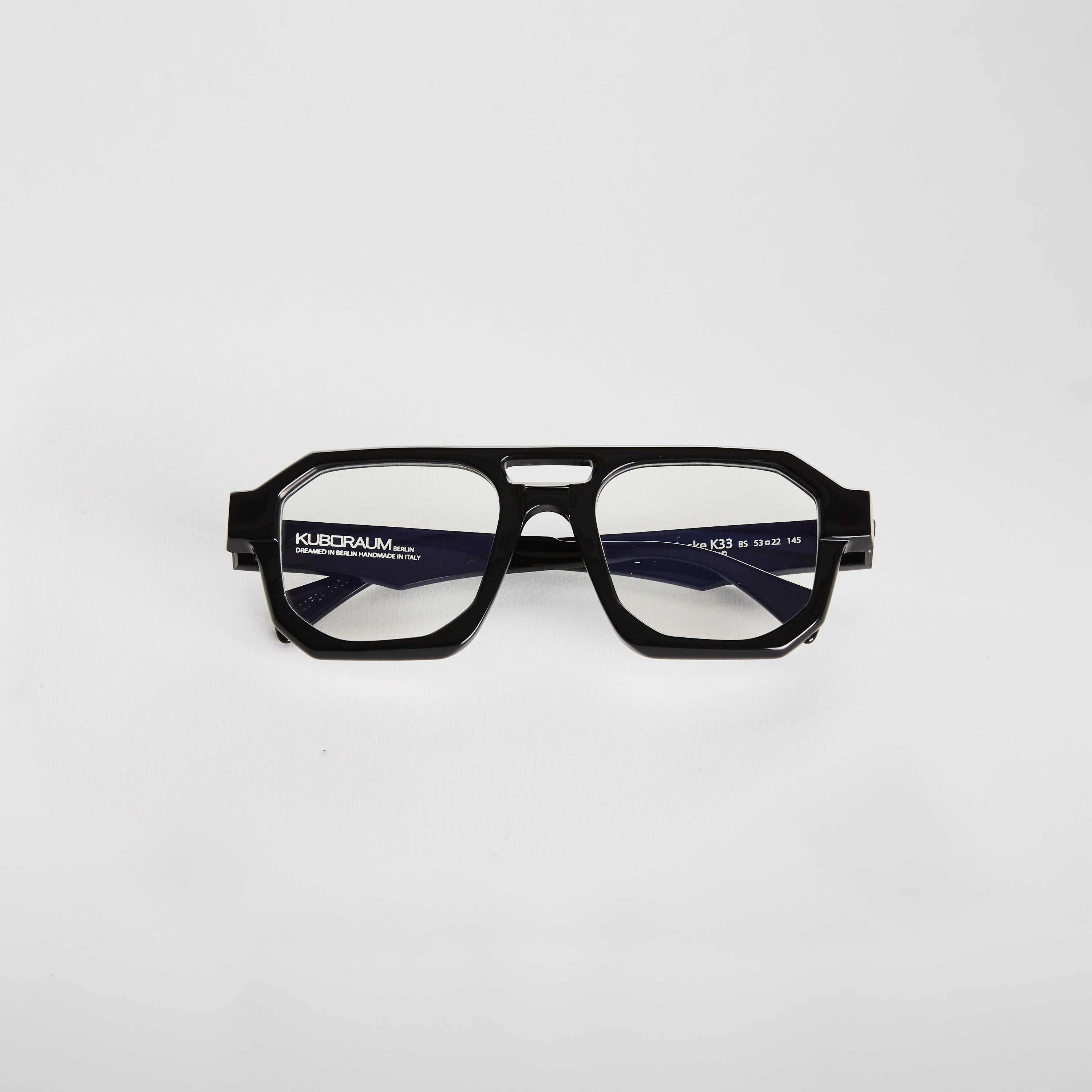 Kuboraum MASKE K33 - Black Shine