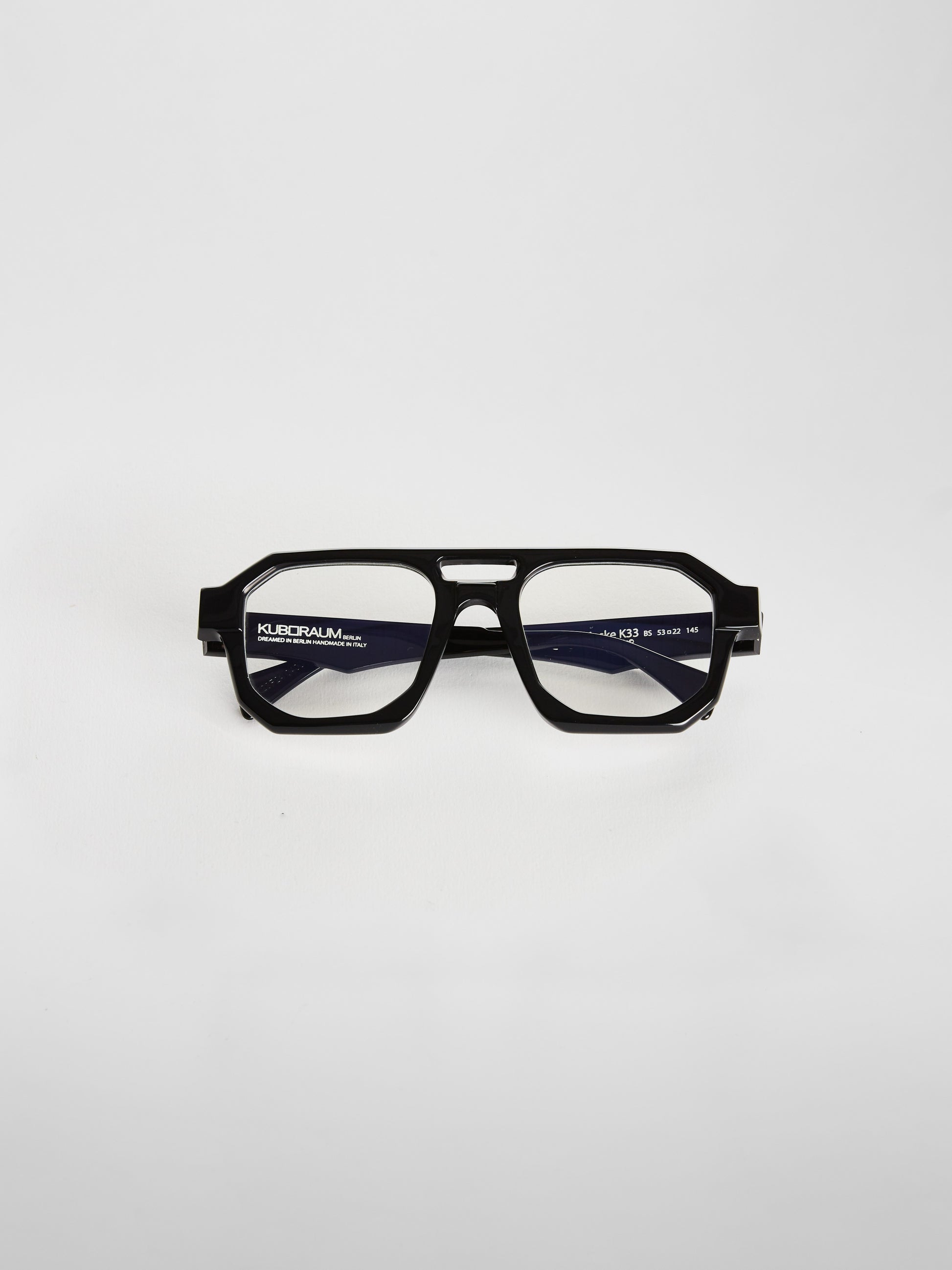 Kuboraum MASKE K33 - Black Shine