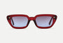 Occhiali da sole Ahlem Jeanne Burgundy / Blue Gradient