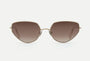 Ahlem | Harpe | Grey Gold / Smoke Gradient – occhiali da sole