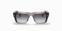 AKONI Hercules AKS-105B Dark Crystal Grey – sunglasses, front view