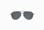 AKONI EYEWEAR | Helios | Brushed Silver – sunglasses