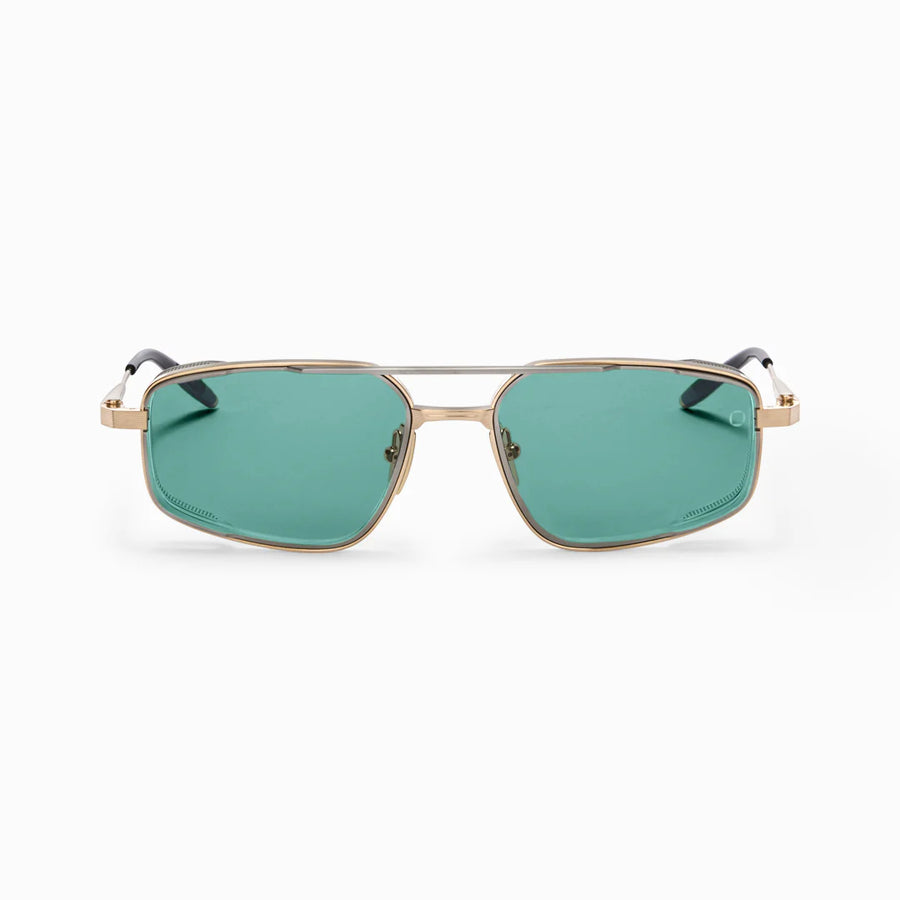AKONI Atlantis Brushed 12k Gold — Sonnenbrille