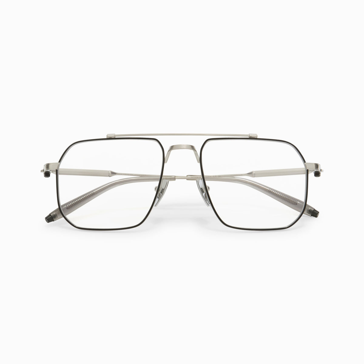 Optical frame AKONI Atlas Brushed Silver, image 3