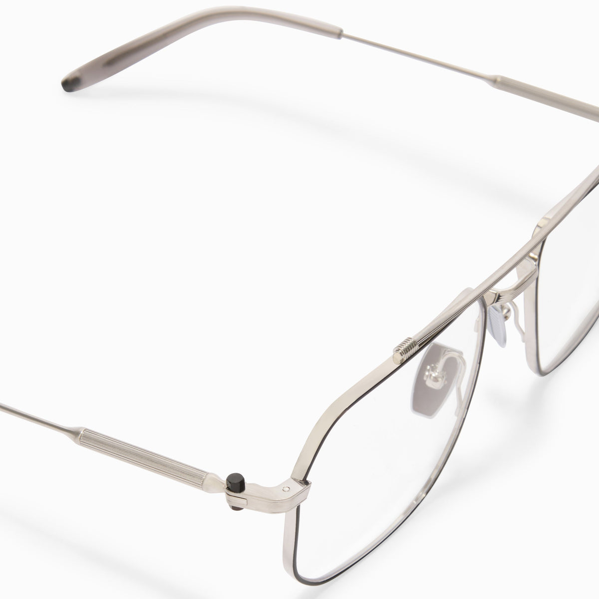 Optical frame AKONI Atlas Brushed Silver, image 4