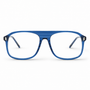 Lesca Lunetier Club F19 blu trasparente – vista frontale