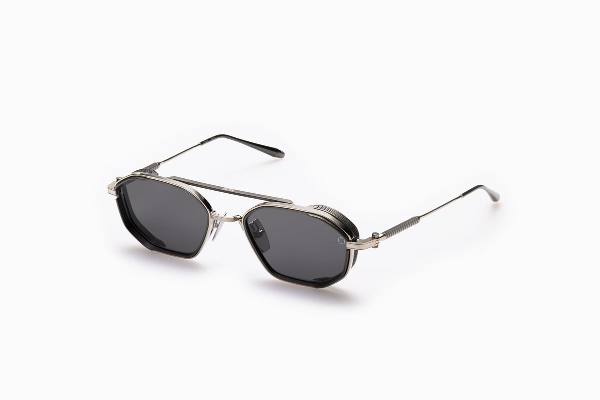 Sunglasses AKONI Eris-Two Brushed Silver