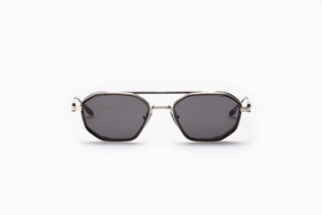 AKONI EYEWEAR | Eris-Two | Brushed Silver – occhiali da sole