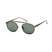 Ruthenium 24k / Black (Green Lenses)