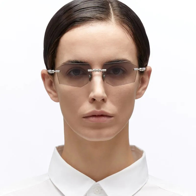 Kuboraum MASKE H63 - Silver Matt