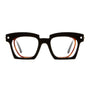 Optical frame Kuboraum J9 BLACK SHINE + HAVANA HBM