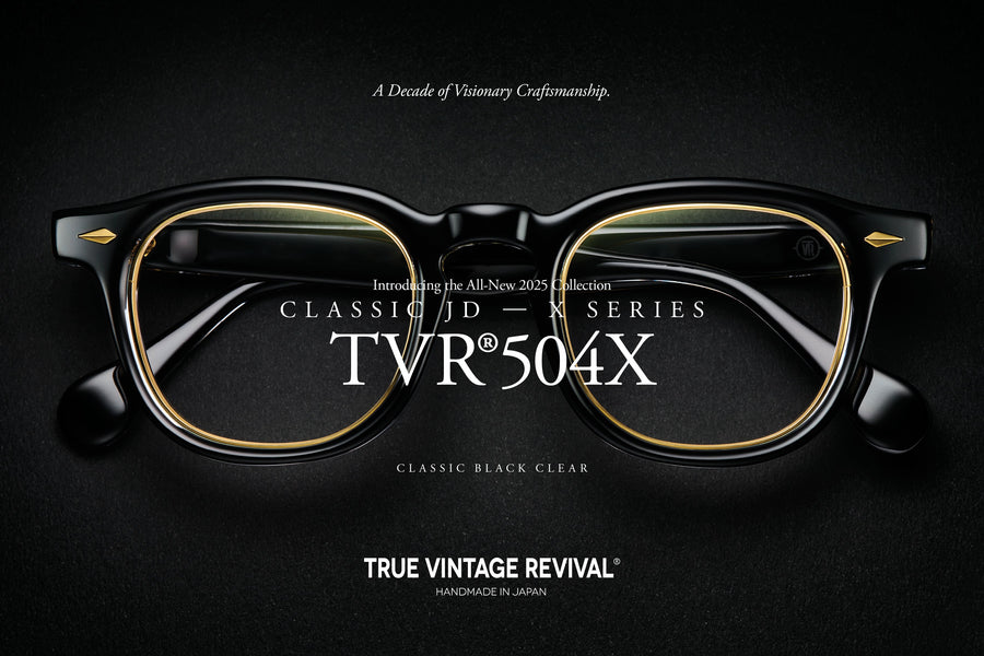 True Vintage Revival | TVR®504X | Classic Black Clear