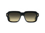 T HENRI Mulliner L Shadow II, occhiali da sole in titanio e acetato nero – vista frontale