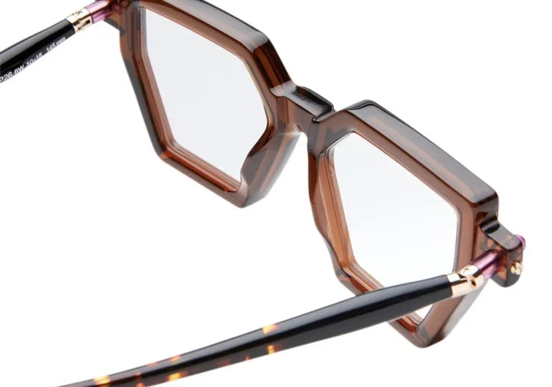 Kuboraum MASKE P26 Transparent Dark Brown