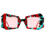 Sunglasses Kuboraum R3 WGH CT ADB - OCEAN SWIRL