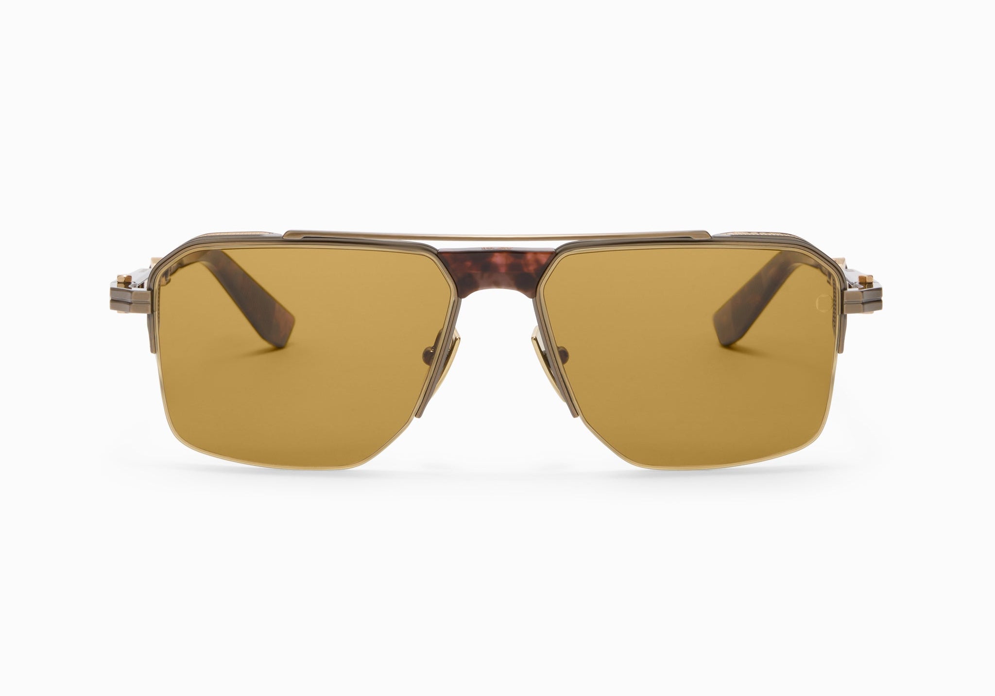 AKONI EYEWEAR | Starliner | Antiqued 12k Gold – sunglasses