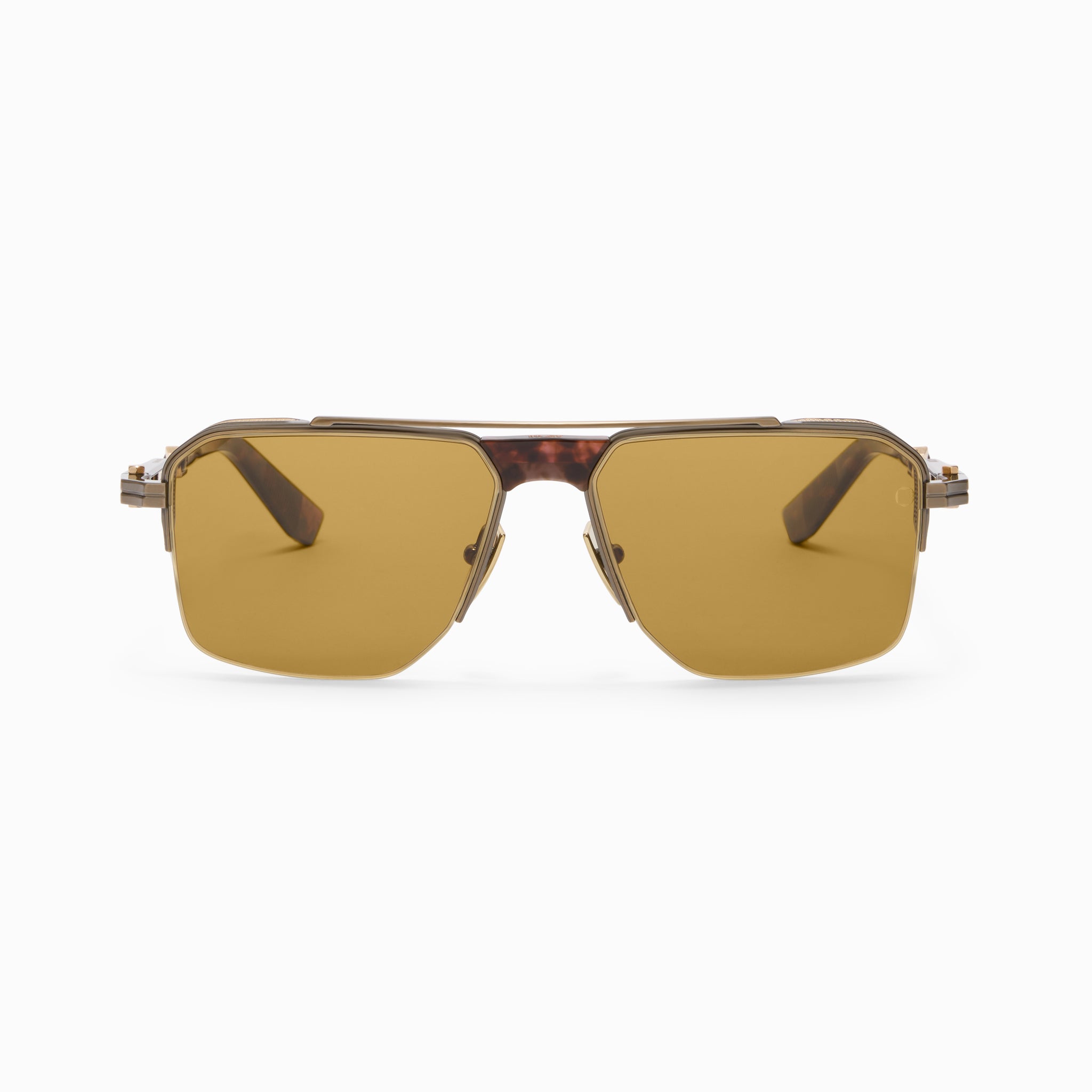AKONI EYEWEAR | Starliner | Antiqued 12k Gold – sunglasses