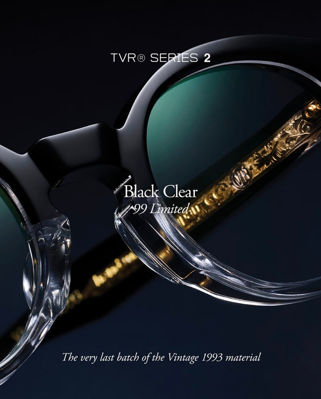 True Vintage Revival | TVR® Series 2 Vintage 1993 | Black Clear