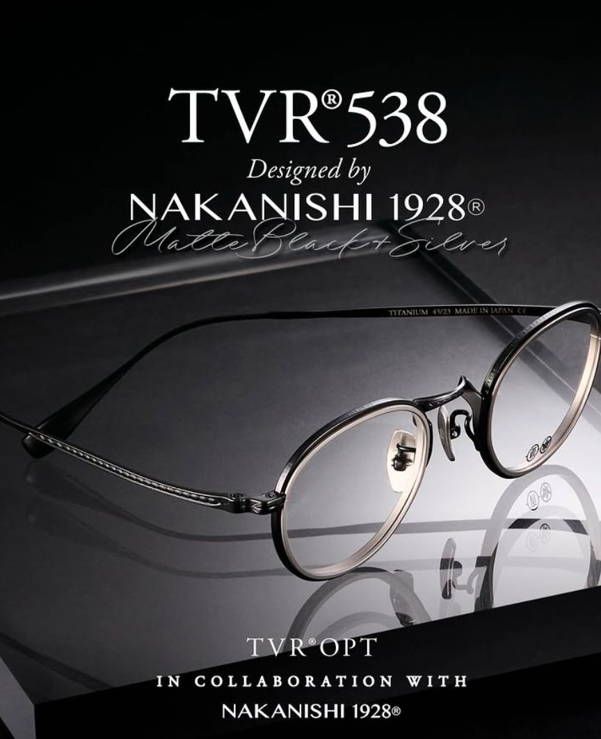 True Vintage Revival | TVR®538 | Matte Black + Silver