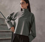 AKONI Atlas Brushed Silver worn