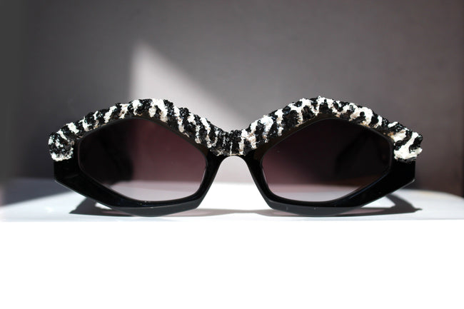 Clarissa Oliverio Roma Art Zebra – occhiali da sole