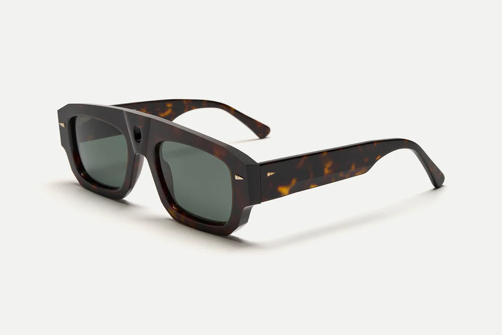 Ahlem X Gauchere -Dark Turtle / Dark Green