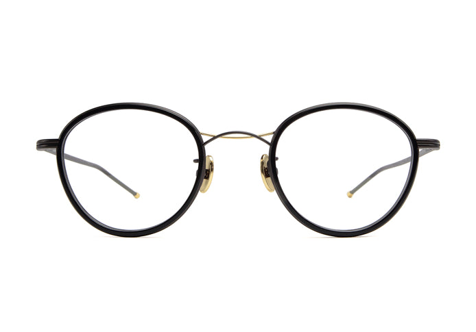 Mr.Gentleman - JOHNNY- E - Matte Black & Yellow Gold - Black