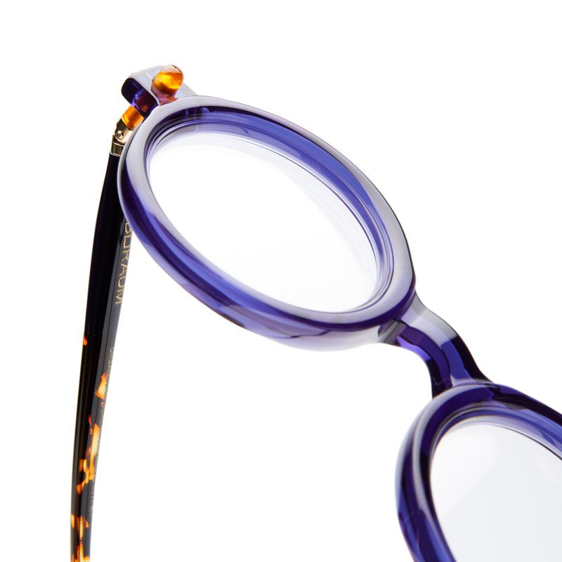 Kuboraum P1 BLUE, dettaglio della montatura