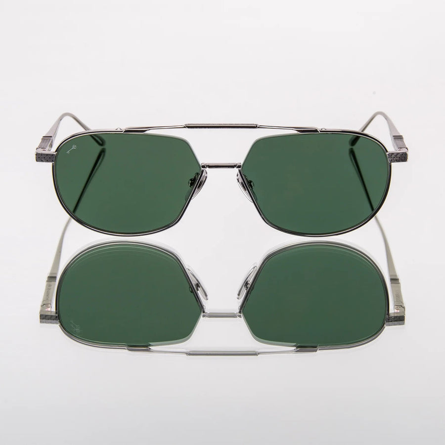 Leisure Society | Yuma | 12k Silver (Green Lenses)