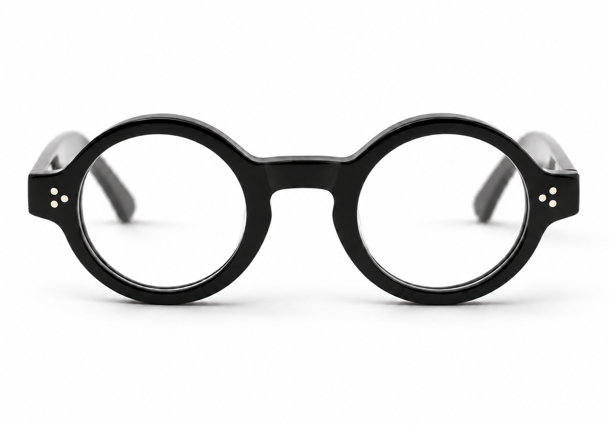 Lesca Lunetier Burt 100 nero – vista frontale