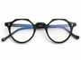 Lesca Lunetier Heri col. 100 nero – vista frontale